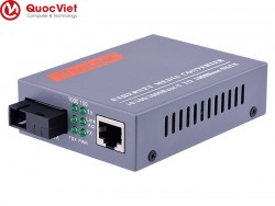 Bộ chuyển đổi tín hiệu quang điện 10/100/1000Mbps HTB-4100A
