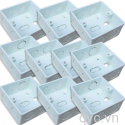 Hộp nối vuông sino 110x110 dày 8 phân (box)