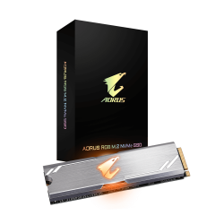 Ổ cứng SSD AORUS 256GB RGB(GP-ASM2NE2256GTTDR)