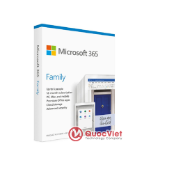 Phần mềm Microsoft 365 Family English APAC EM Subscr 1YR Medialess P6 (6GQ-01144)