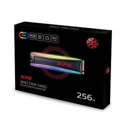 SSD Adata XPG SPECTRIX S40G RGB 256GB PCIe NVMe 3x4 (Doc 3500MB/s, Ghi 3000MB/s)