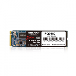 SSD KINGMAX Zeus 512GB PQ3480 NVMe M.2 2280 PCIe Gen 3.0 x4