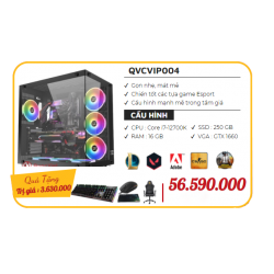 PC Gaming Cao Cấp QVCVIP 004