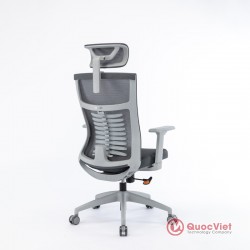 Ghế công thái học WARRIOR Ergonomic Chair – Hero series – WEC502 Gray