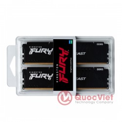Ram Kingston Fury Beast 32GB (2x16GB) DDR5 5200Mhz (KF552C40BBK2-32)
