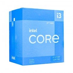 CPU Intel Core i3-12100F (Up To 4.30GHz, 4 Nhân 8 Luồng,12MB Cache, Socket 1700, Alder Lake) ( BOX NK)
