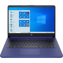 laptop HP 14-DQ0005 dxN4020/64GB eMMC, 4GB, 14 (1366x768) WIN10, INDIGO BLUE