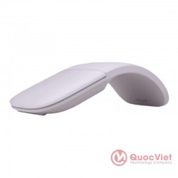 Chuột không dây Microsoft Arc Mouse Bluetooth (Màu bạc)