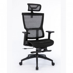 Ghế WARRIOR Ergonomic Chair – Hero series – WEC504 Black