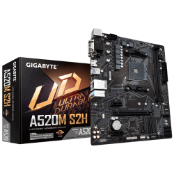 Mainboard Gigabyte A520M-S2H (AMD A520, Socket AM4, m-ATX, 2 khe RAM DDR4)