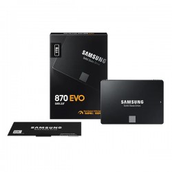 SSD Samsung 870 EVO 1TB/2.5 Sata III (MZ-77E1T0BW)