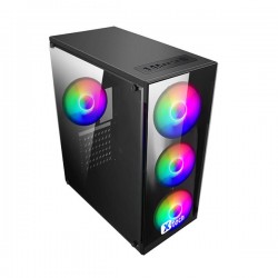 Vỏ Case Gaming XTECH G340 (ATX/4 Fan RGB)