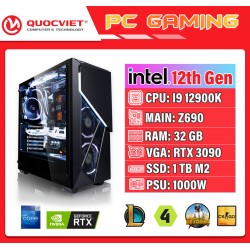 PC GAMING I9 thế hệ 12 (I9 12900K/Z690/32GB RAM/1TB SSD/RTX 3090)