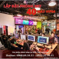 Lắp Đặt Phòng Net 40 máy VIP04 ( I5 12400F|16G|GTX 1660 Super ) 