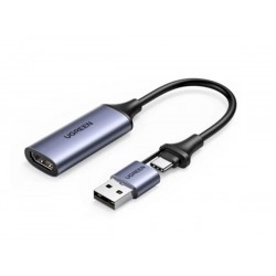 Bộ chuyển đổi USB-C có chipset ghi hình từ cổng HDMI Ugreen 40189