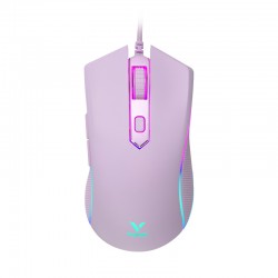 Chuột Gaming Có Dây Mouse RAPOO V28S Purple 11925