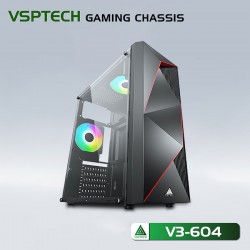 Case VSP V3-604 Gaming Black ( NO FAN)
