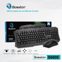 Bộ Phím Chuột Có Dây Bosston S6600