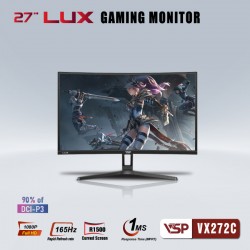 Màn Hình Cong Monitor VSP VX272C Black 27 inch 165hz Black 