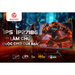 Màn hình Gaming Monitor VSP IPS IP2718G 27Inch 180Hz