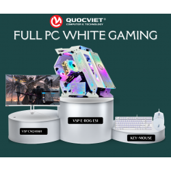 Bộ PC Màu Trắng White Gaming