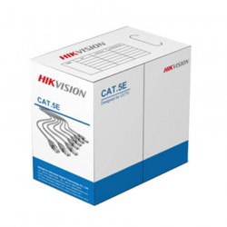 Dây mạng Hikvision Cat5 DS-1LN5EUECO (thùng màu xanh) - Không chống cháy