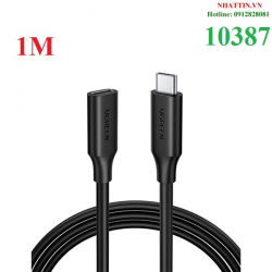 Cáp dữ liệu USB TypeC Gen2 nối dài Ugreen 10387