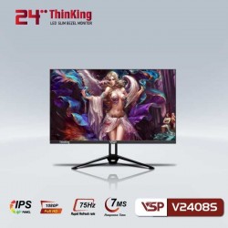 MÀN HÌNH MONITOR VSP IPS V2408S 24 INCH 75HZ BLACK