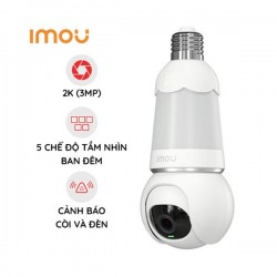 Camera Wifi quay quét bóng đèn 3MP IMOU IPC-S6DP-3M0WEB