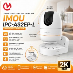 Camera IMOU IPC-A32EP-L quay quét 3MP 2K hàng DSS