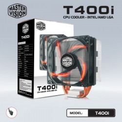 Tản nhiệt khí CPU Master Vision T400i Đen