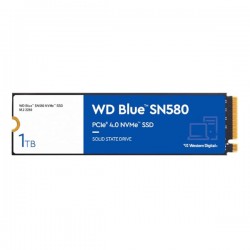 SSD Western Digital Blue SN580 WDS100T3B0E 1Tb  (NVMe PCIe/ Gen4x4 M2.2280/ 4150MB/s/ 4150MB/s)
