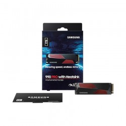 SSD Samsung 990 Pro 1TB Heatsink NVMe M.2 (MZ-V9P1T0CW)
