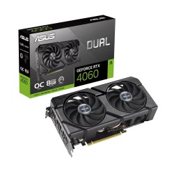 VGA ASUS Dual GeForce RTX 4060 EVO OC 8GB GDDR6 (DUAL-RTX4060-O8G-EVO)