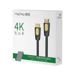 Dây HDMI 3M VEGGIEG V-H108 4K chuẩn (19+1)