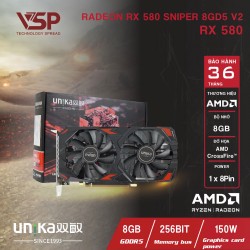 Card Màn Hình VGA Radeon RX 580 SNIPER 8GD5 V2 