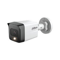 Camera IP thân 2MP Dahua DH-IPC-HFW1239TC1-A-LED có mic có màu ban đêm