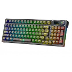 Bàn phím Cơ Key Gaming 3 mode AULA F98 Pro - Đen ( Bluetooth/ Wireless/ Led RGB )