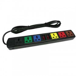Ổ cắm Lioa 6D có nắp che dây 5mx2