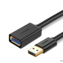 Dây cáp nối dài USB 3.0 mạ vàng dài 3M Ugreen (30127)