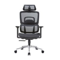 Ghế xoay công thái học E-Dra EECEEC220 Black