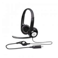 Tai nghe Logitech H390 USB đen