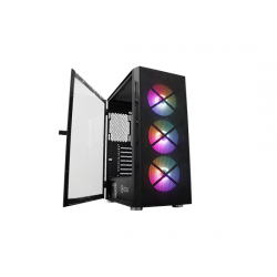 Vỏ thùng César Odyssey Đen ( Sẵn 3 Fan Led )