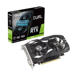 Card màn hình ASUS DUAL GeForce RTX3050 OC 6GB (GDDR6/ 96 bit)