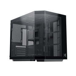 Vỏ thùng Xigmatek Cubi M Black EN42775 (MATX, Màu Đen, case Bể Cá)