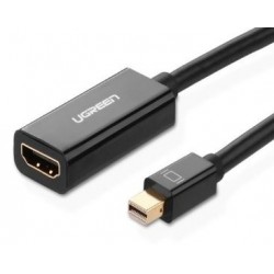 Dây chuyển đổi mini DP to HDMI âm dài 18cm Ugreen 10461