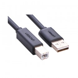 Dây máy in Ugreen 10350 1.5M USB2.0 (Đầu mạ vàng)