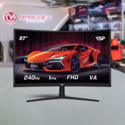 Màn hình cong Gaming VSP VG2724FC1 (27inch / FHD / VA / 240Hz / 1ms / R1500 / FreeSYNC)