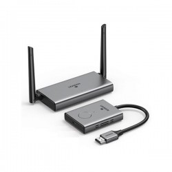 Bộ thu phát không dây HDMI+VGA 50m Ugreen (50633A) vỏ nhôm