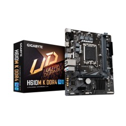 Bo mạch chủ Gigabyte H610M-K DDR4 (LGA 1700, 2x DDR4, HDMI, M.2 PCIe 3.0, m-ATX)